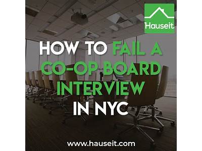 How To Fail A Cooperative Board Interview